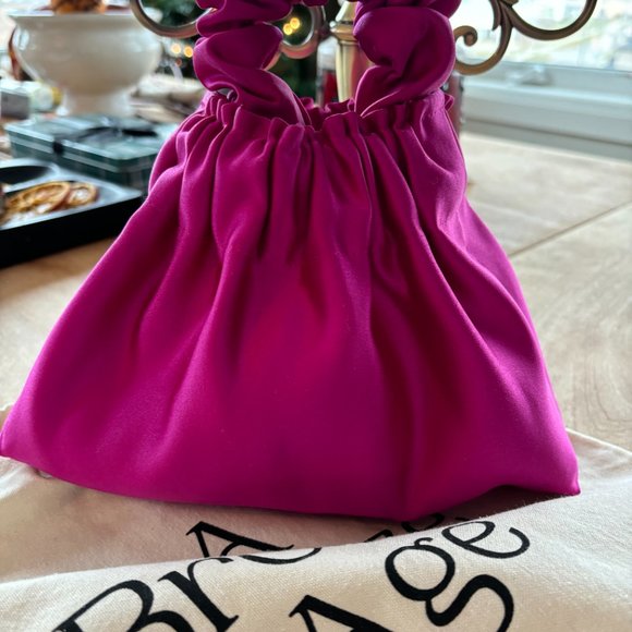 Bronze Age Satin HALO Purse ... Pretty for your LBD this Holiday Season! - Picture 5 of 7